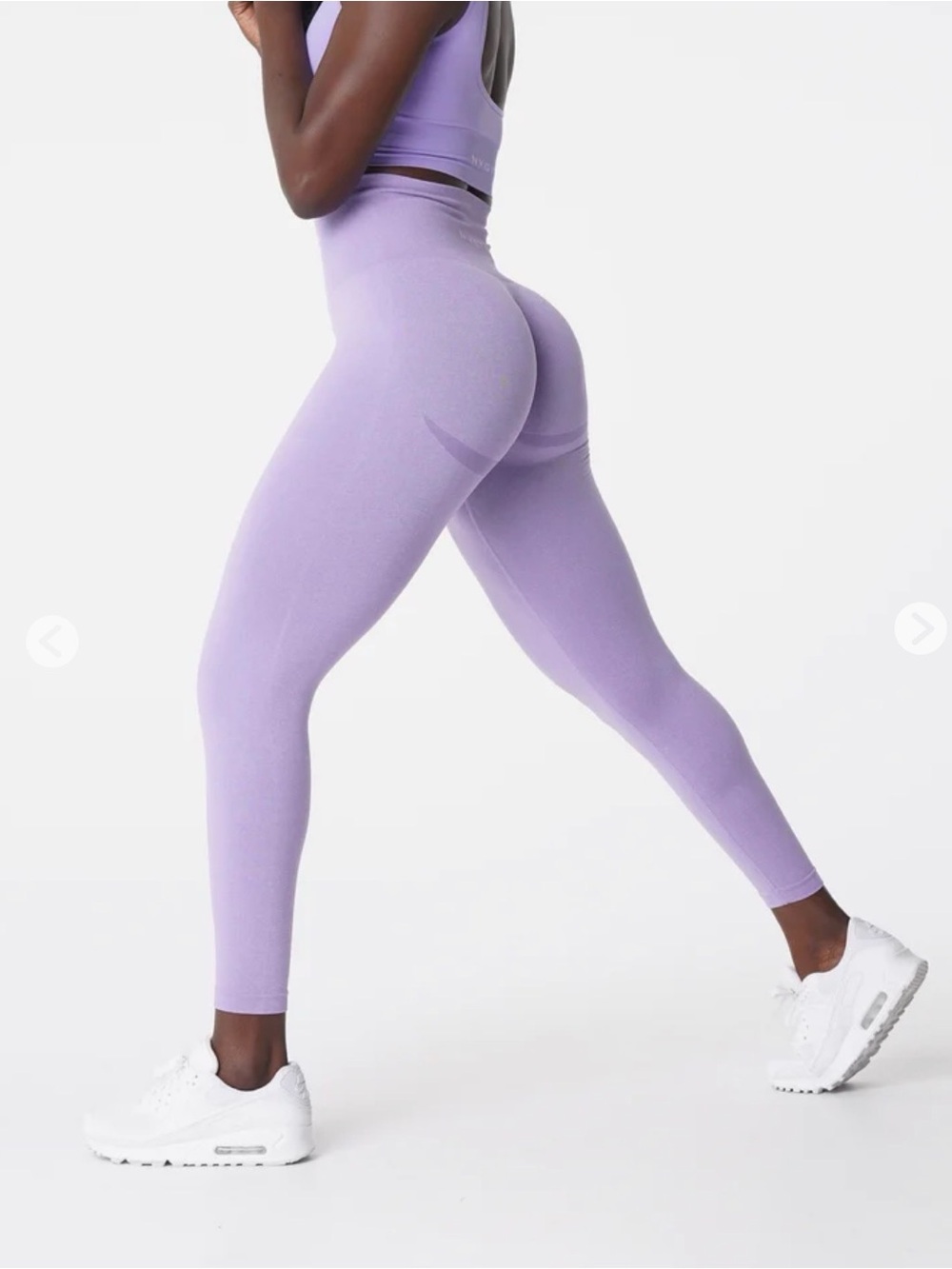 NVGTN High-Waist Lavender Leggings - Women